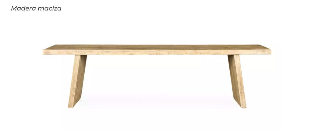 Mesas de escritorio de madera maciza