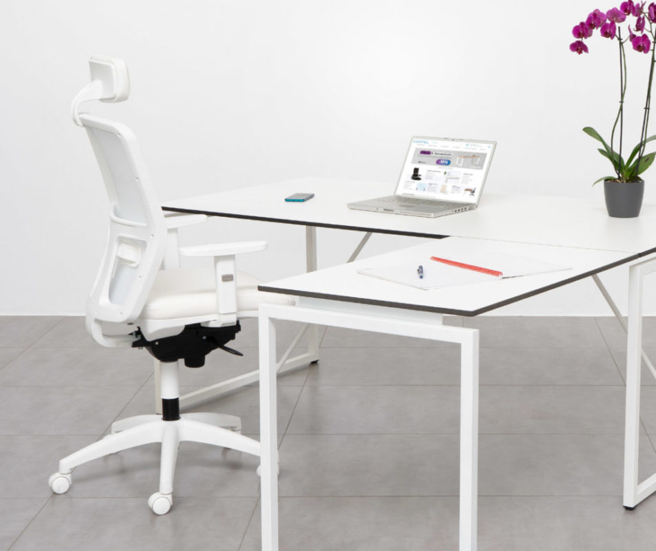 Escritorios de madera con tablero de MDF