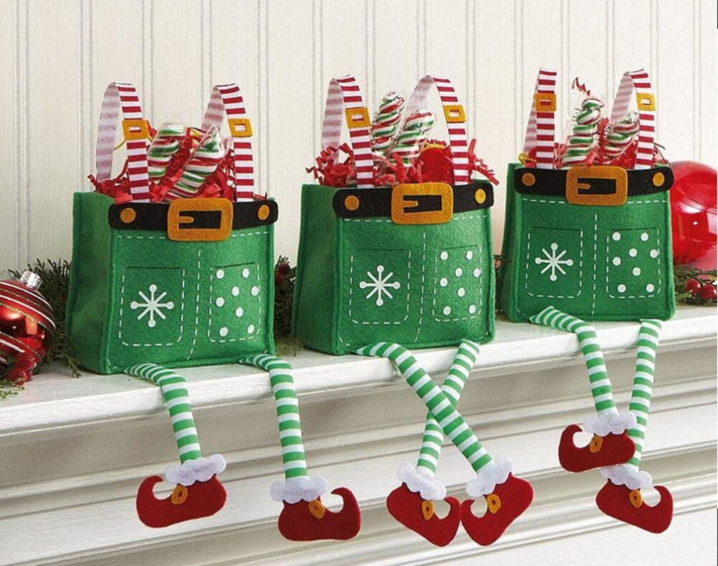 Decoración navideña de oficina