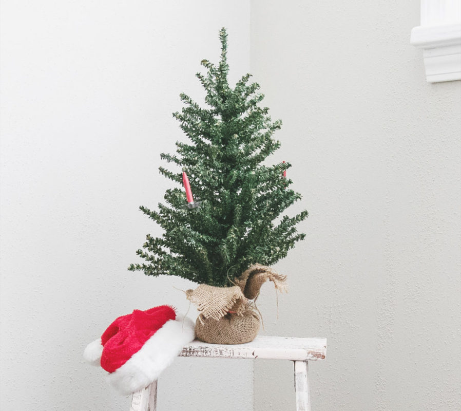 Decoración navideña de oficina