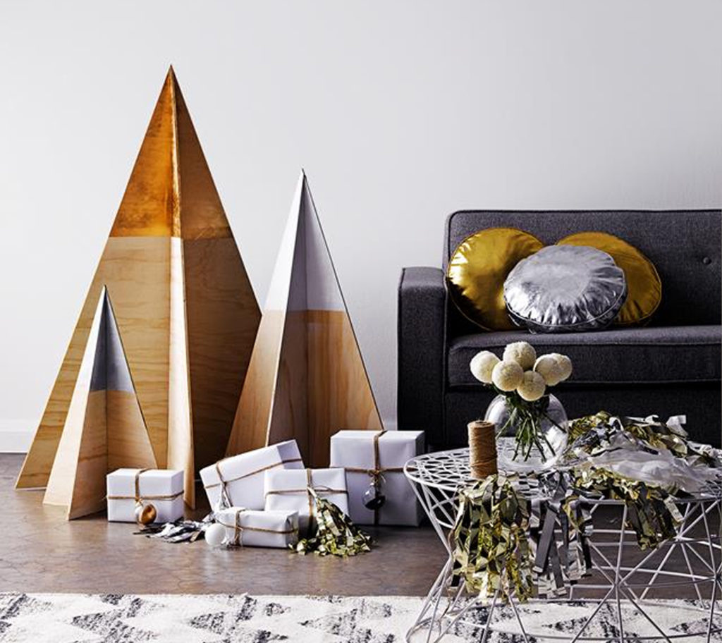 Decoración navideña de oficina