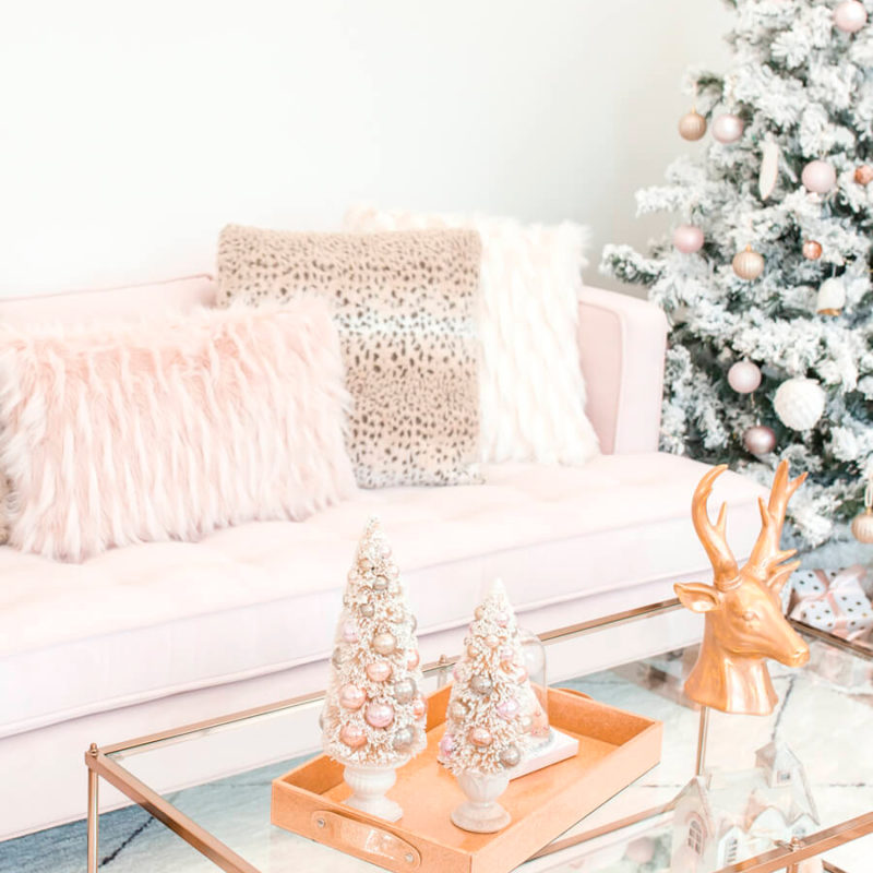 Decoración navideña de oficina