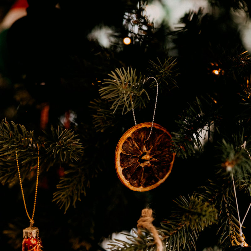 decoracion navideña oficina