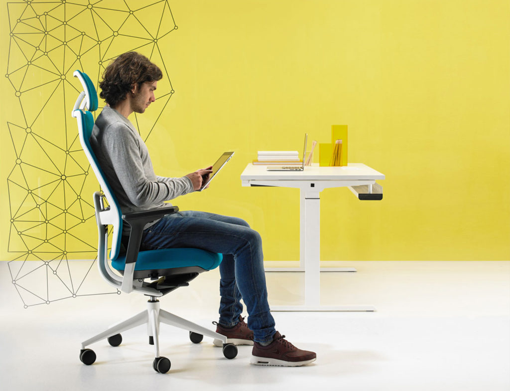 aumentar altura silla de oficina