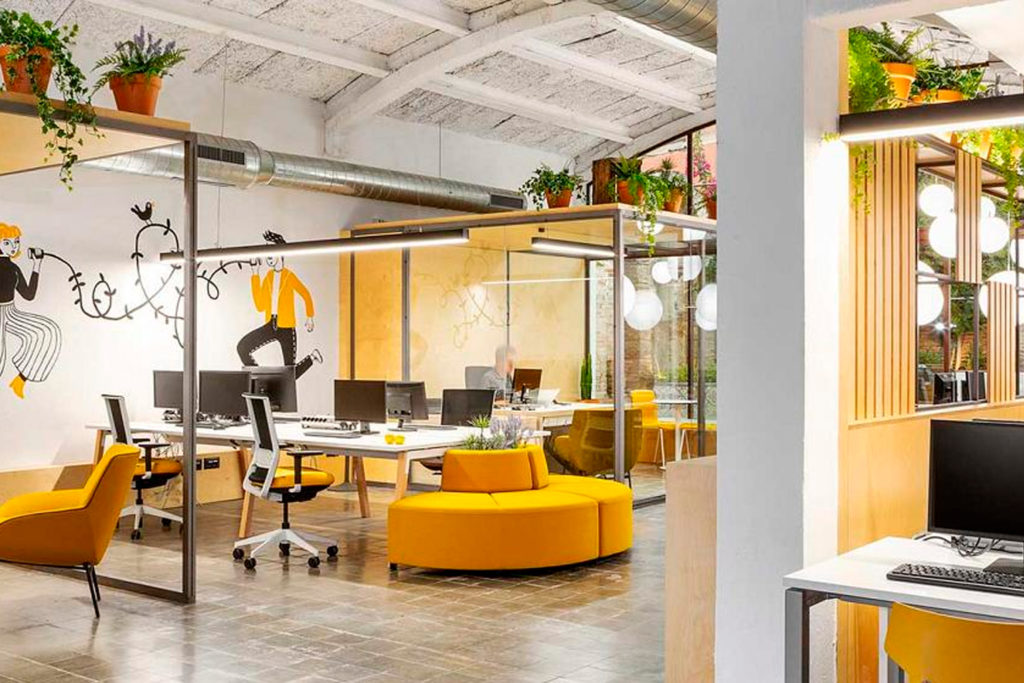 imagenes de oficinas sostenibles y ecofriendly