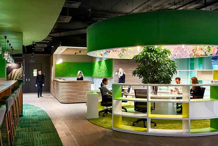 imagenes de oficinas sostenibles y ecofriendly