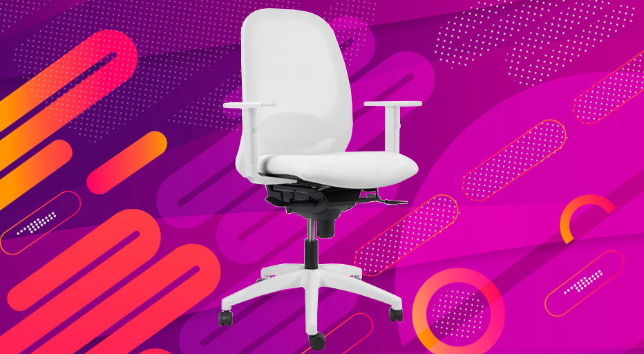 sillas escritorio blancas con ruedas