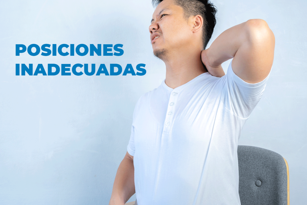 posiciones inadecuadas trabajo