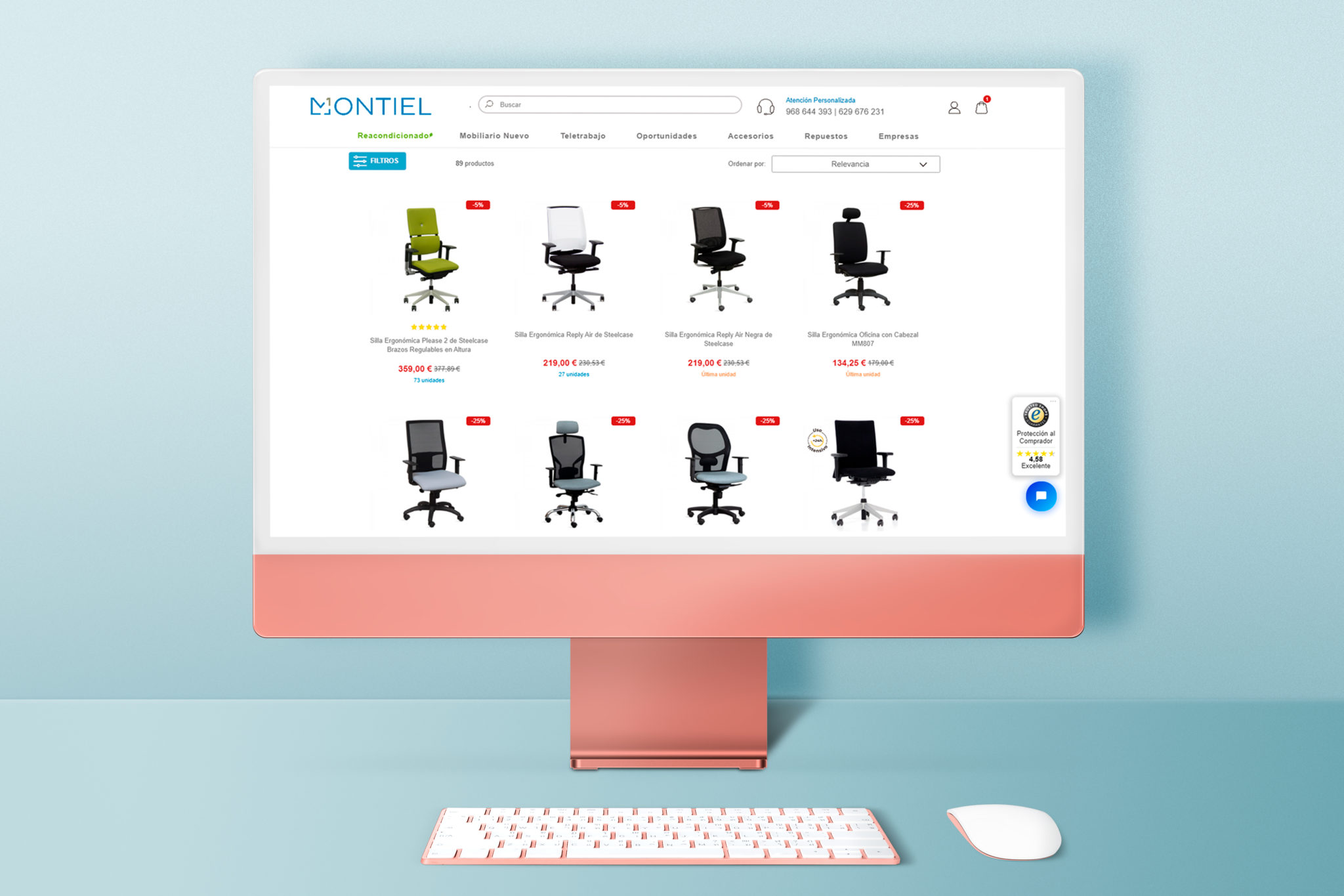 Proveedores de sillas ergonómicas