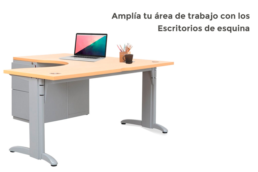 Gana espacio con una mesa escritorio de esquina