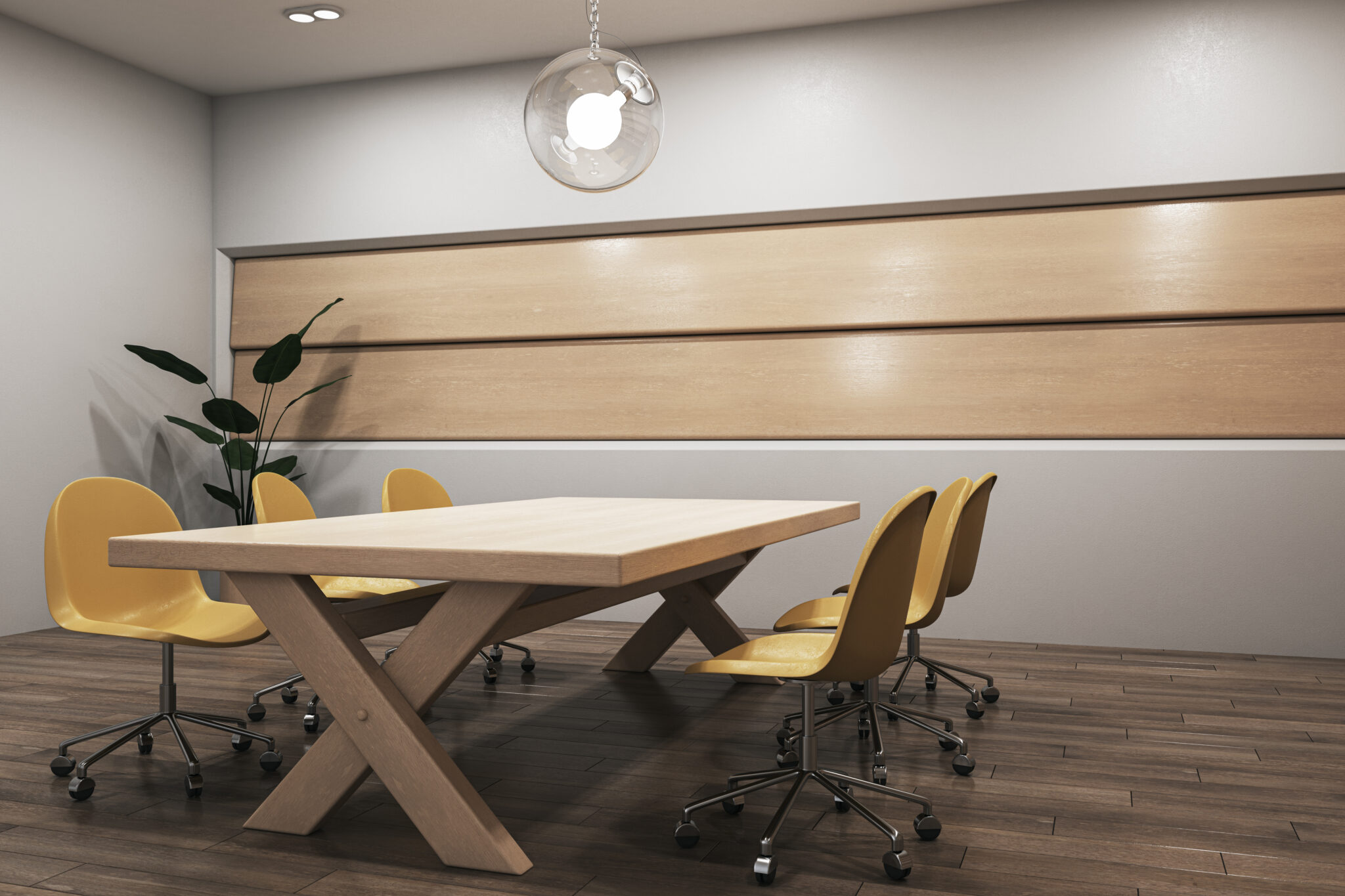 Por qué es una buena idea decorar los muebles de tu oficina de color haya