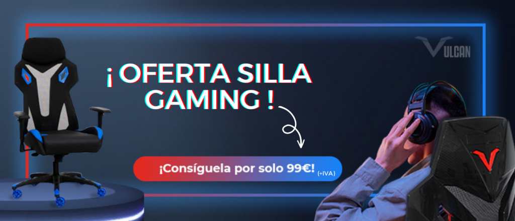 silla gaming outlet barata