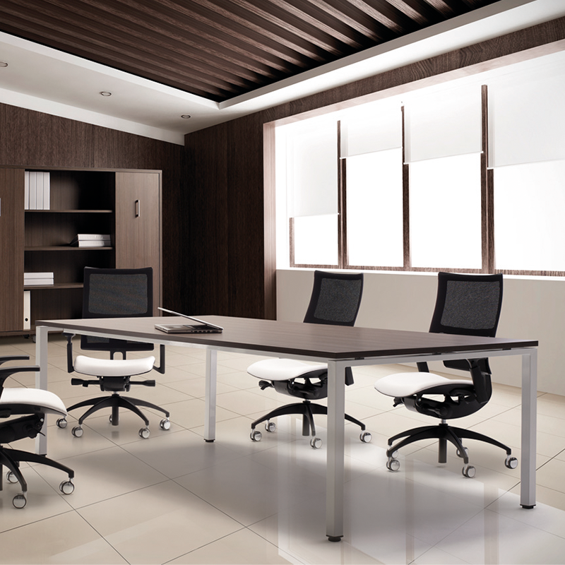mesas de reuniones para 6 y 8 personas