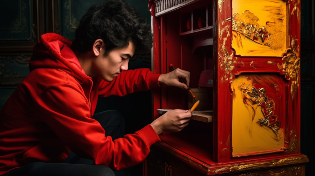 Pintar muebles de madera