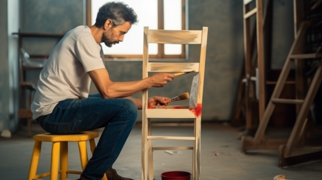 Pintar muebles de madera