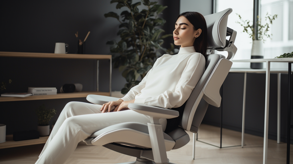 Ejercicios para hacer sentada en la silla de oficina