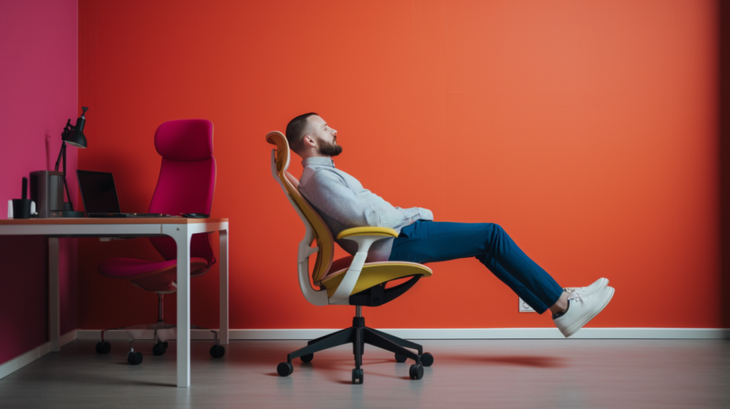 Ejercicios para hacer sentada en la silla de oficina