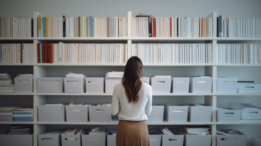 organizar documentos en la oficina