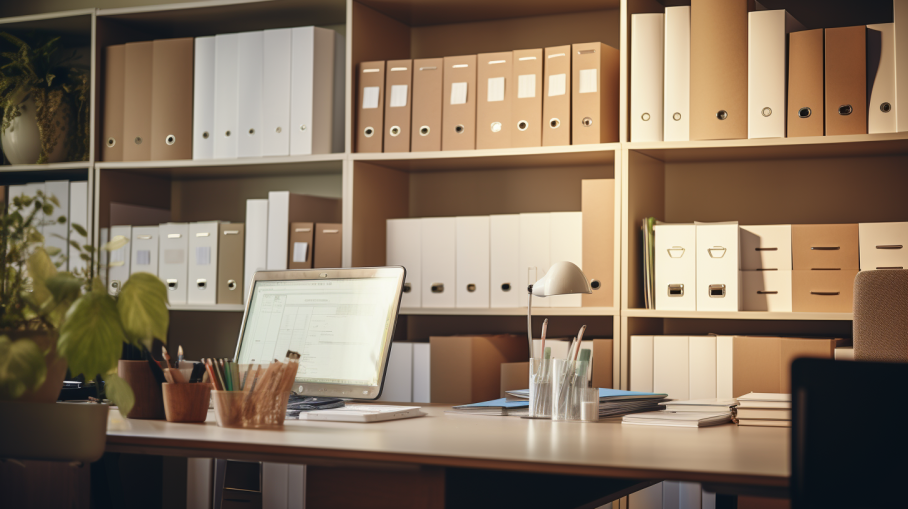 organizar documentos en la oficina