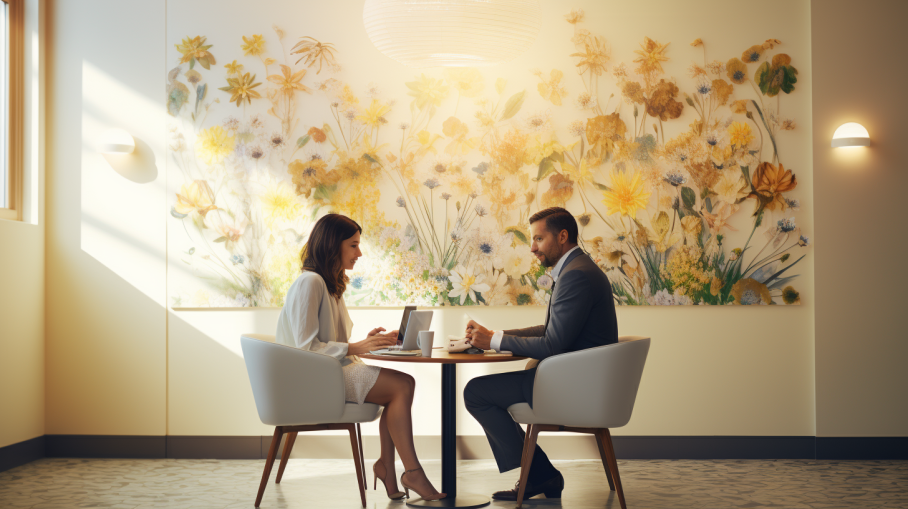 decorar pared blanca