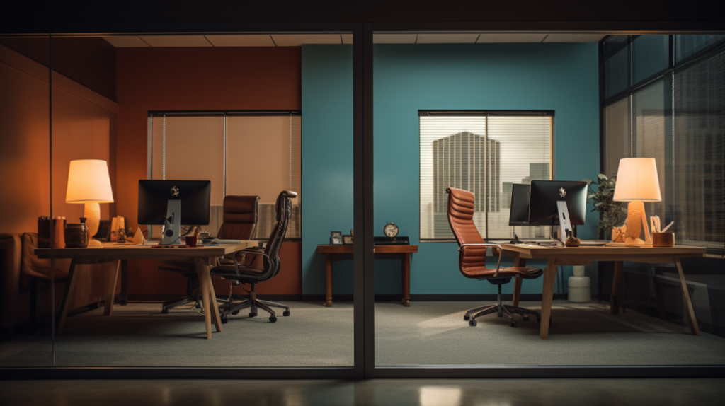 separaciones espacios