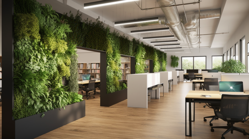 distribución oficina ejemplos