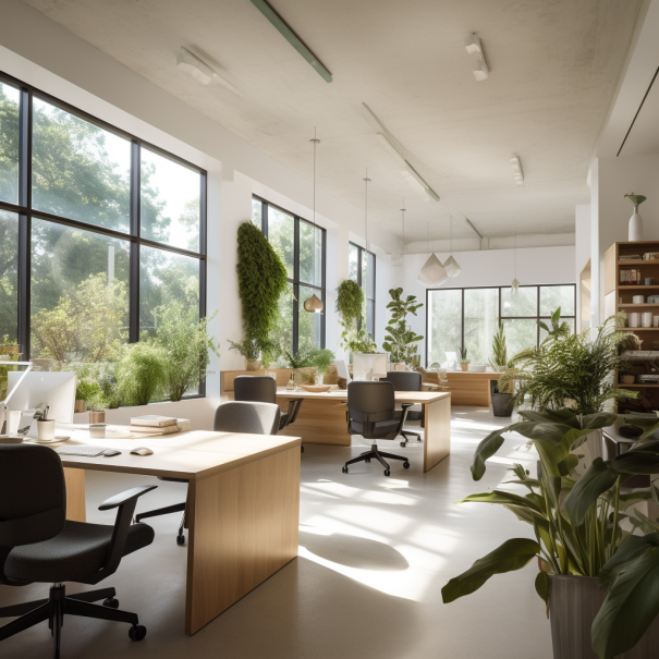 distribución oficina ejemplos