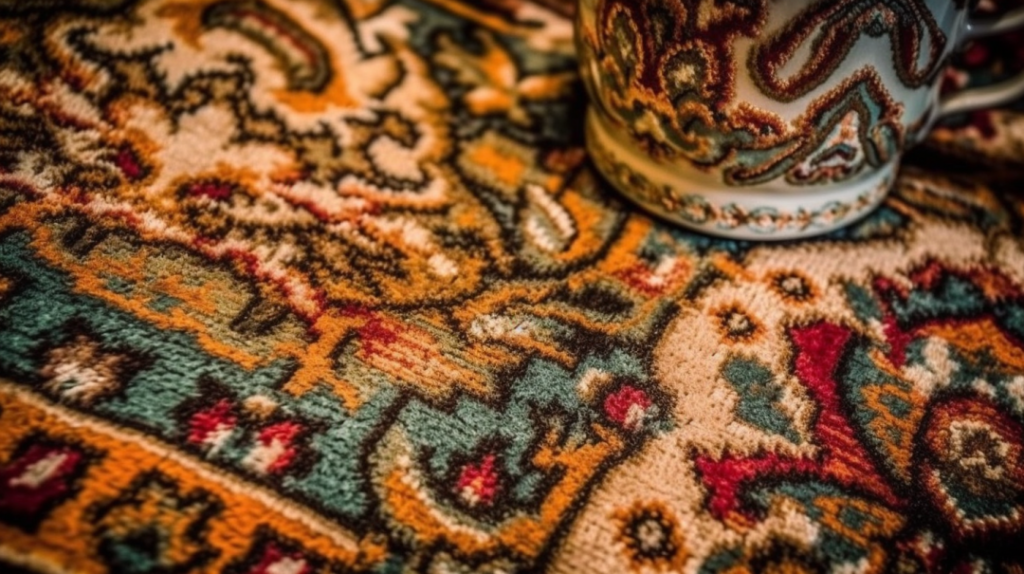 como limpiar una alfombra sucia