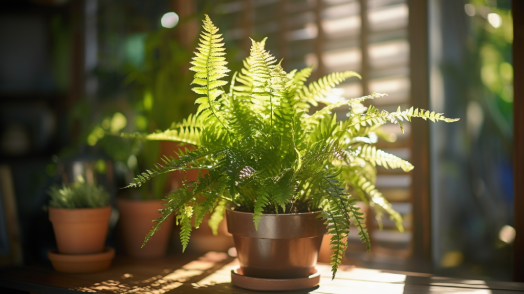 plantas en la oficina