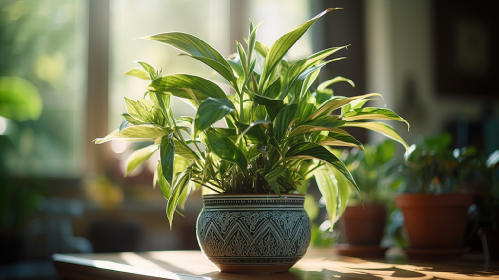 plantas en la oficina