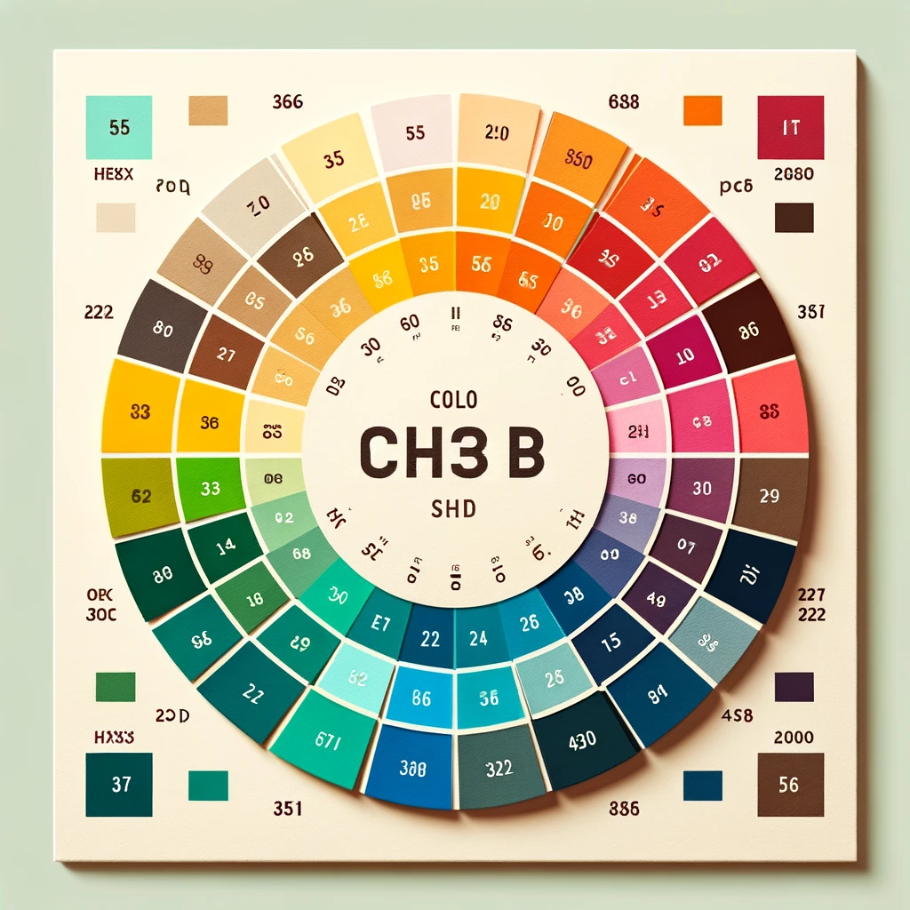 Paleta de colores de pintura para paredes