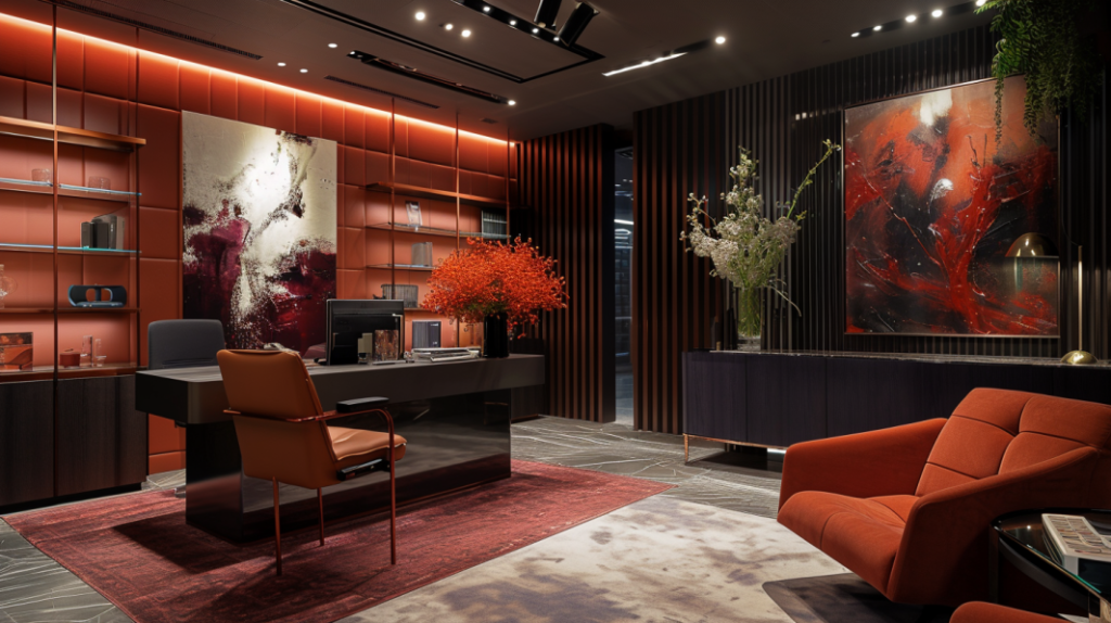 diseñar despacho de lujo