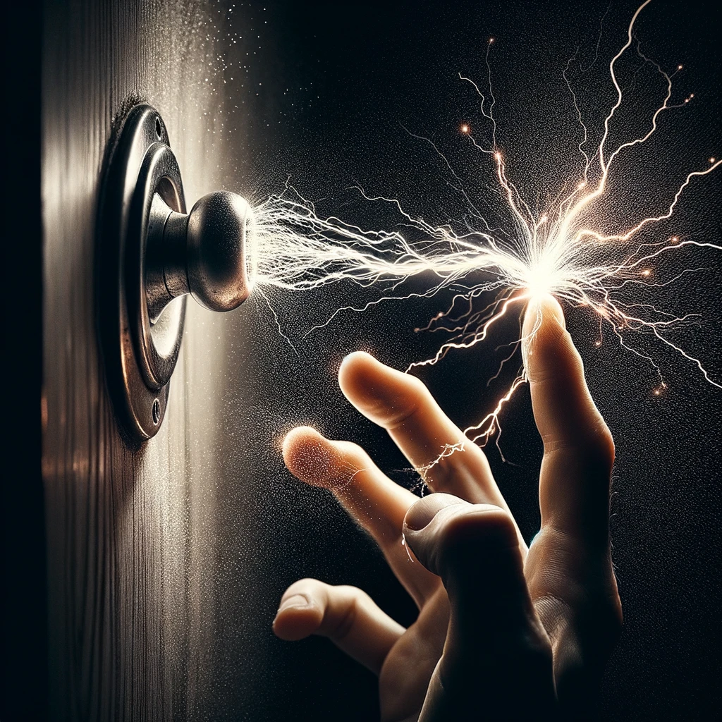 quitar electricidad estática del pelo y la ropa