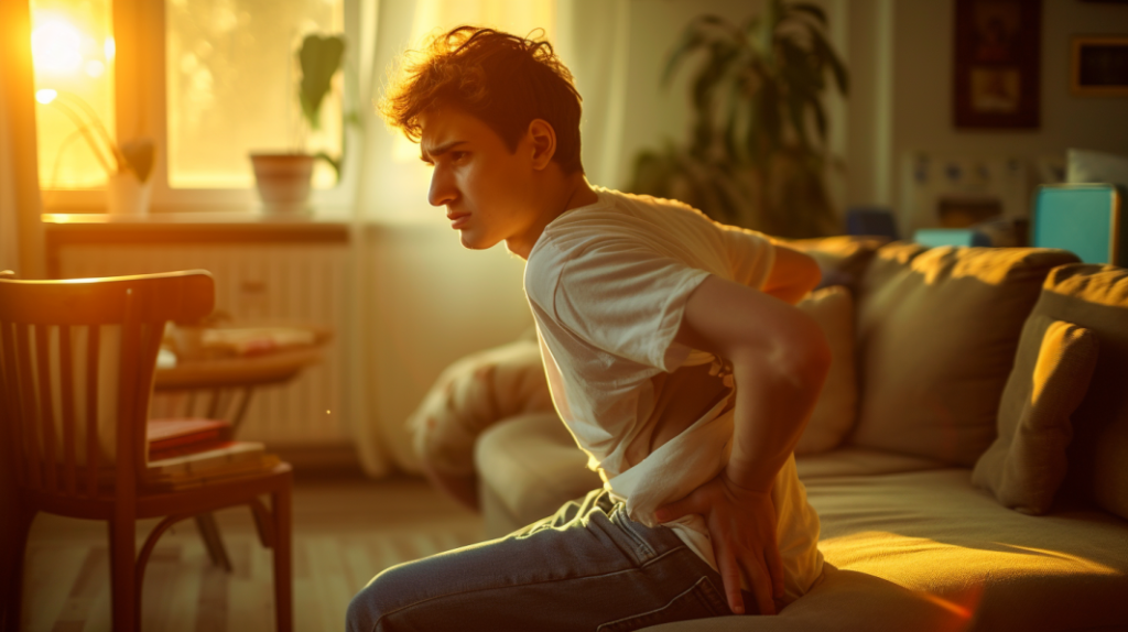 Dolor lumbar al estar sentado