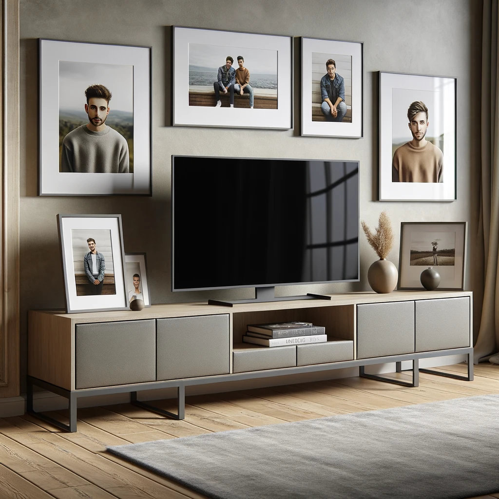 ideas decorar mueble TV