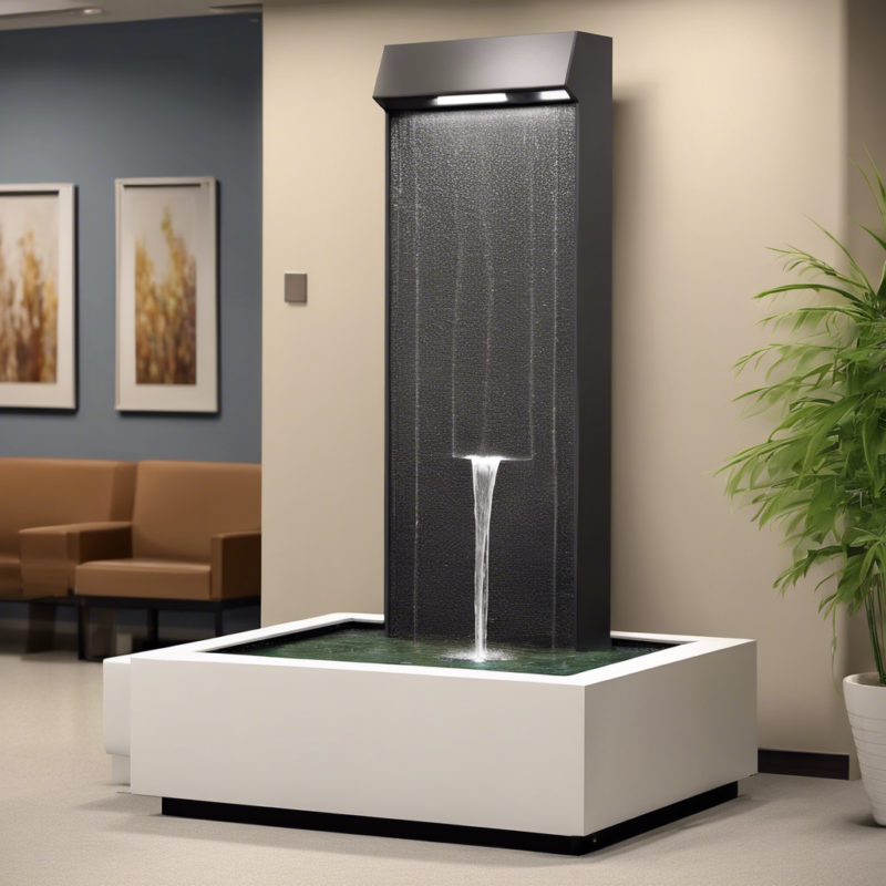 sala de espera de su centro médico