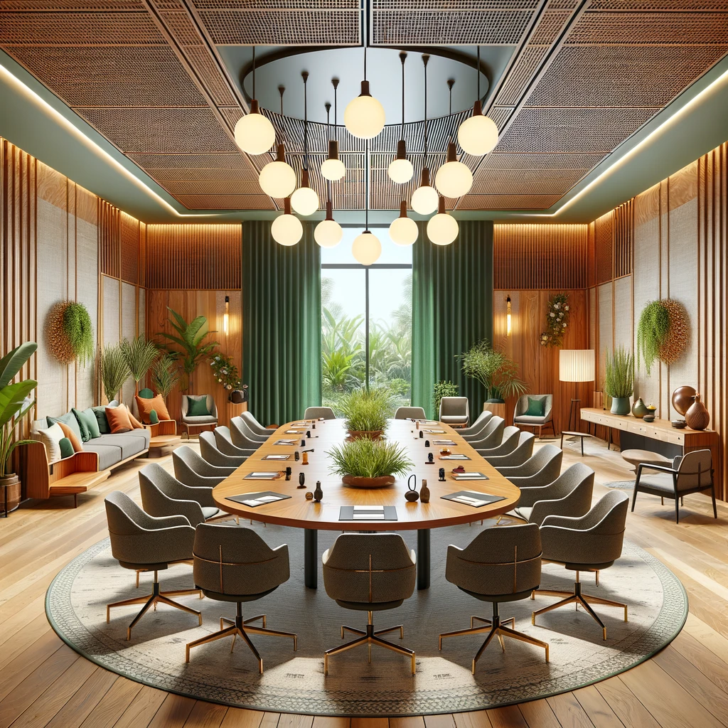 Cómo decorar la sala de reuniones