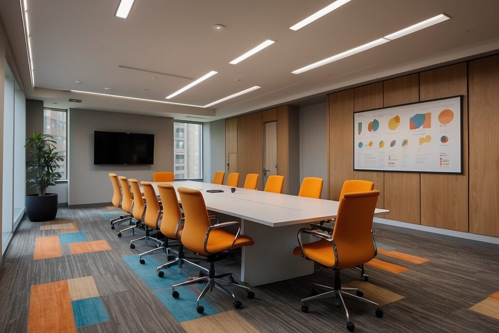 Cómo decorar la sala de reuniones