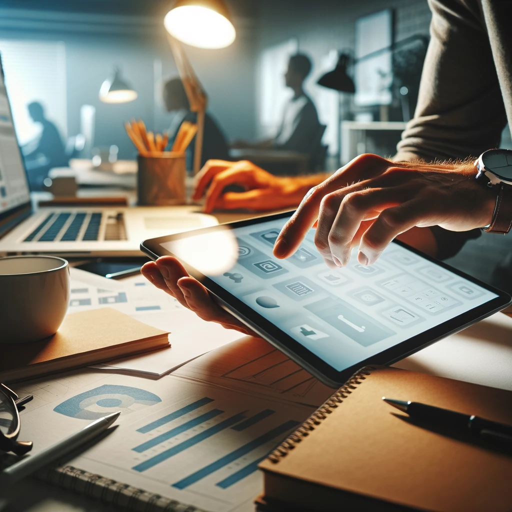 El uso del iPad en la oficina