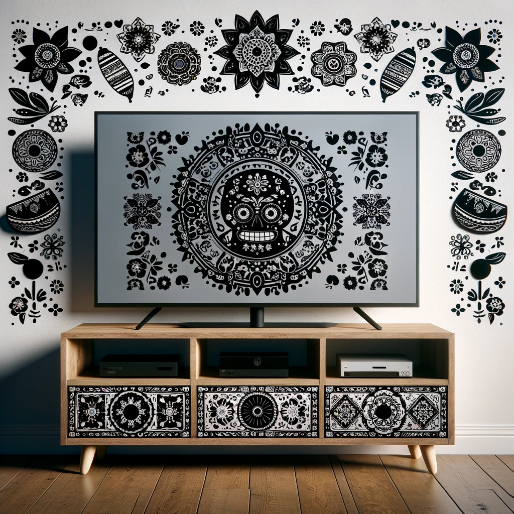 ideas decorar mueble TV