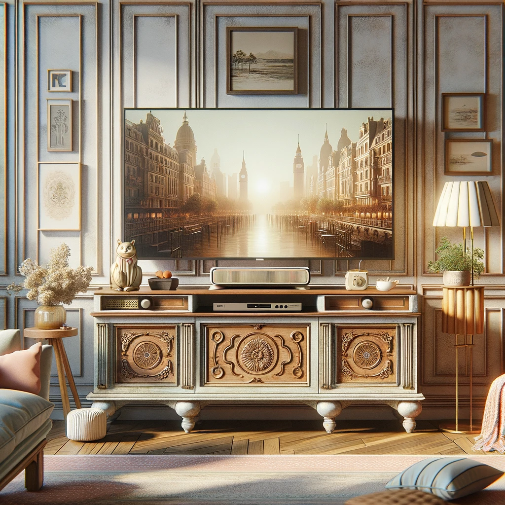 ideas decorar mueble TV