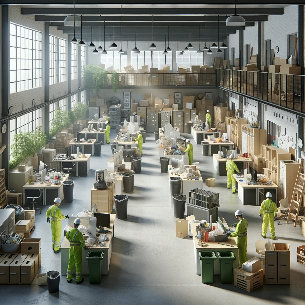 Deshacerse y Reciclar Muebles de Oficina Viejos