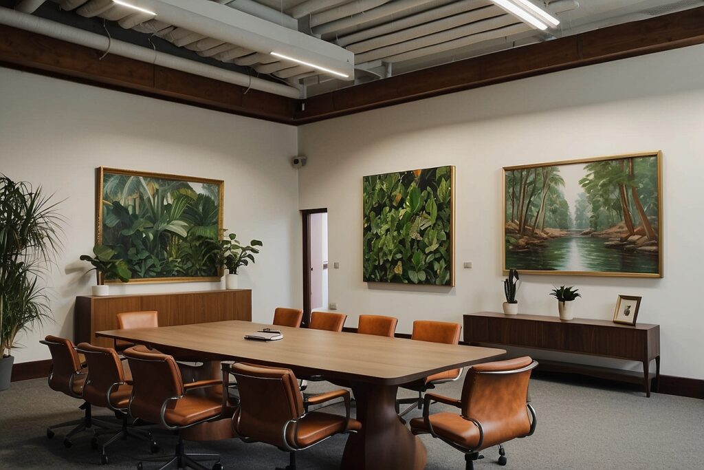 Cómo decorar la sala de reuniones