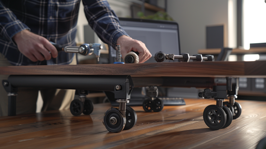 poner ruedas a un mueble