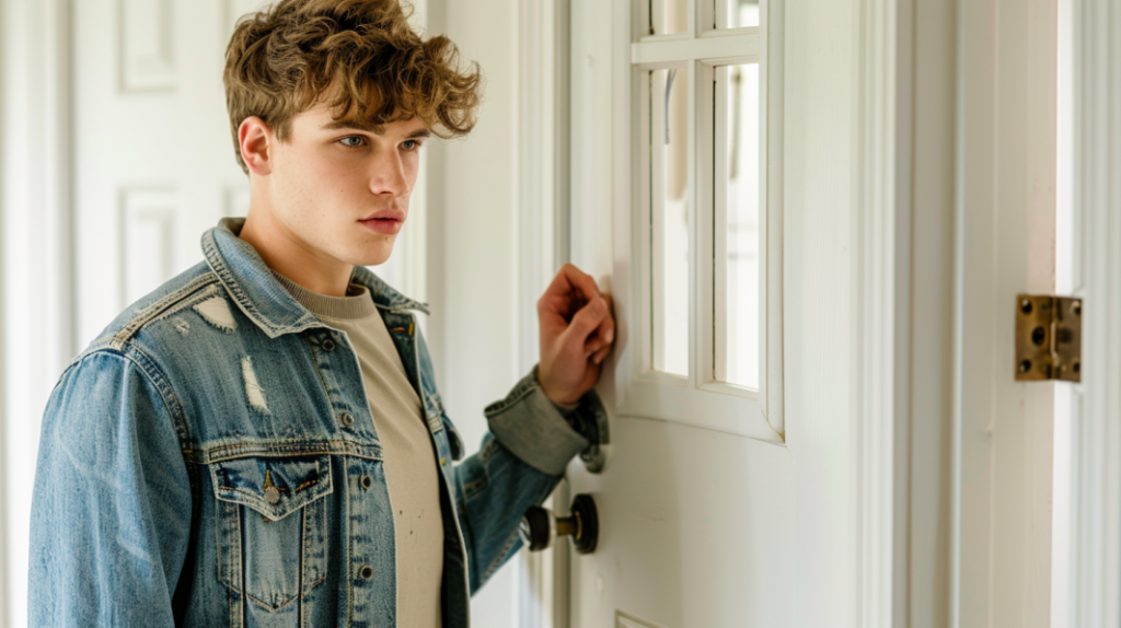 como pintar una puerta en color blanco