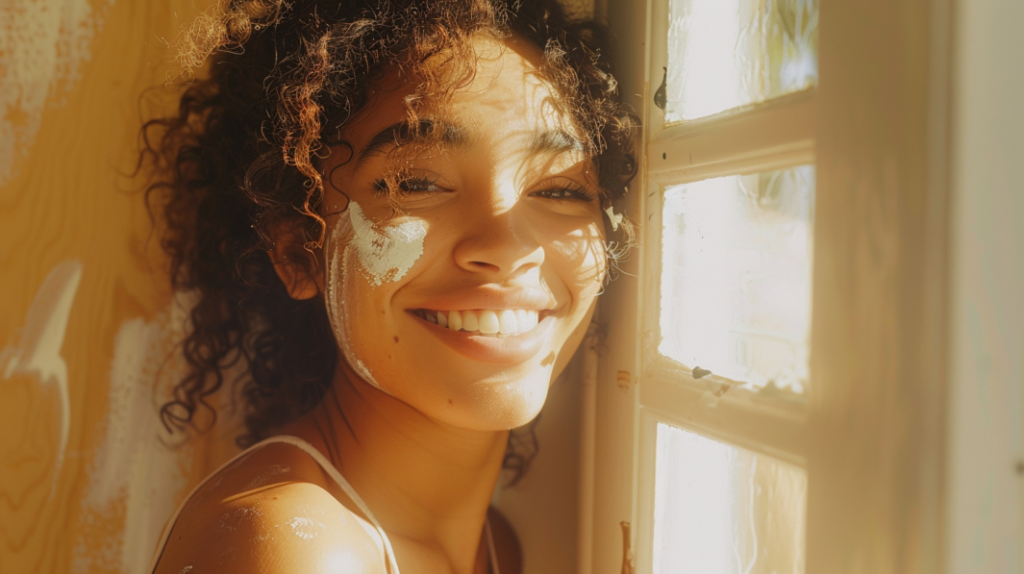 como pintar una puerta en color blanco