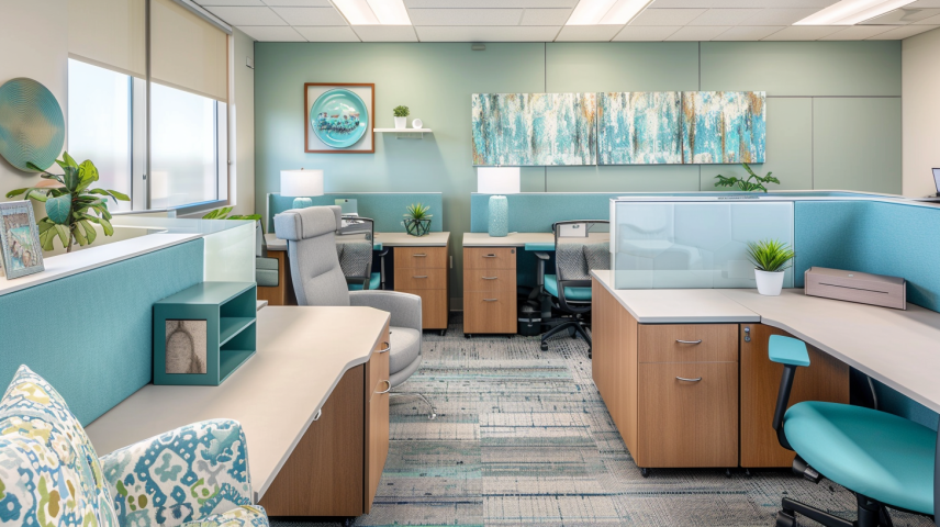 Las 7 mejores combinaciones de colores para tu oficina