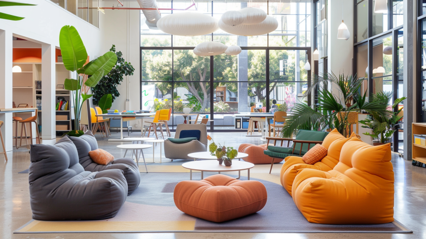 Revolución en el lugar de trabajo: Oficinas estilo lounge