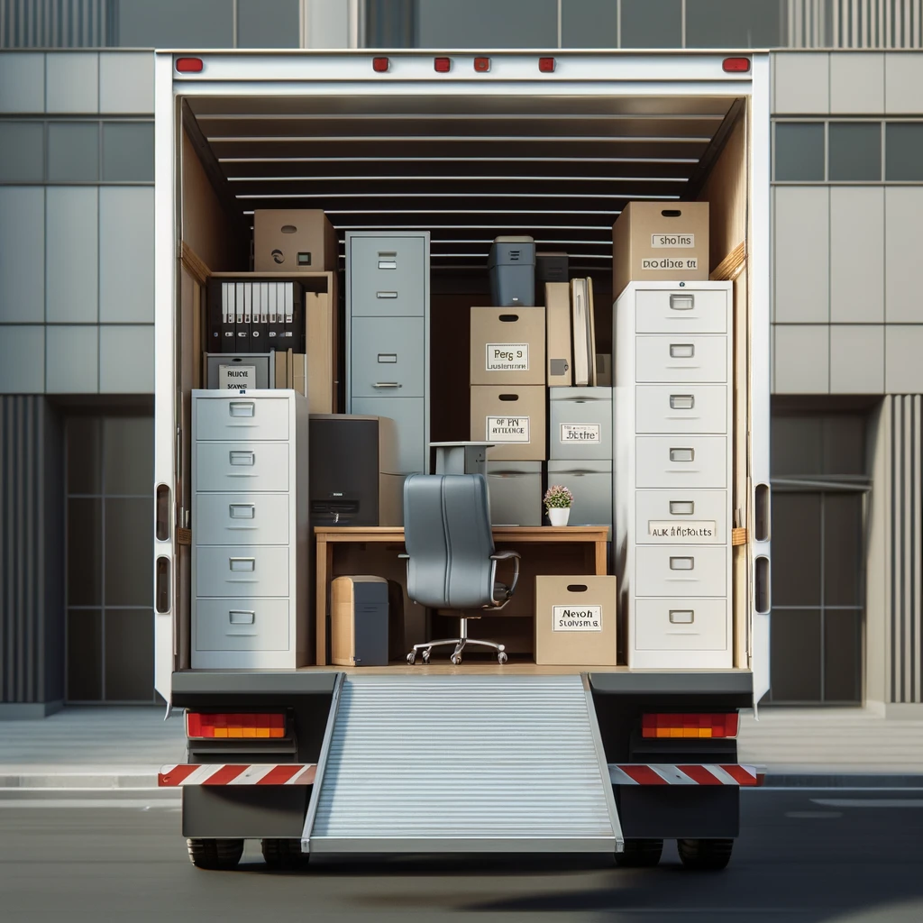Mudanza de oficina sin problemas y sin dolor de cabeza