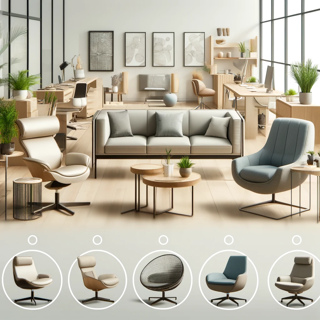 Cómo Elegir Sillas Lounge para una Oficina Moderna